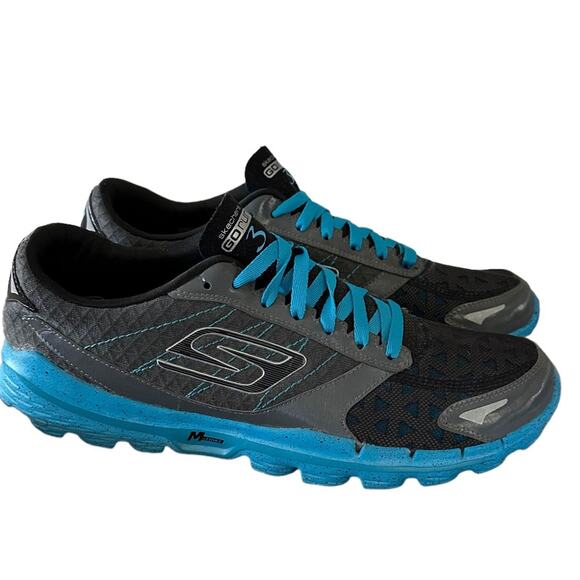 Skechers Mens Skechers GOrun 3 
BlueGray 53927-CCTQ size 9.5 - Picture 3 of 7